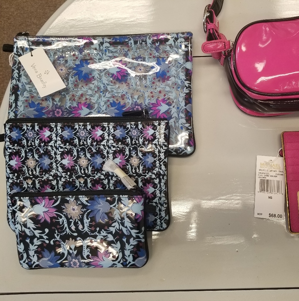 3 Piece Vera Bradley travel bags